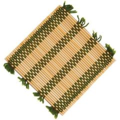 エスニック コースター 22-411E 緑