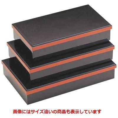 1-516-5　最高級おみやげ用寿し折8寸パール渕朱