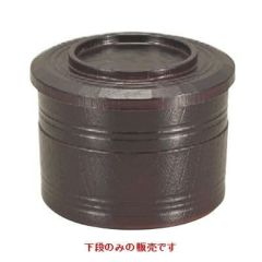 弁当箱 田吾作弁当溜内朱下段(深型)オヤ溜内朱