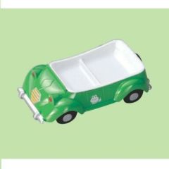 子供食器 プレート シトロエンランチ皿グリーン