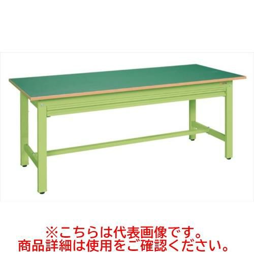 KK-49FNZ 【サカエ】軽量作業台KKタイプ(全面引出し付) 幅1200×奥行750×高さ740mm