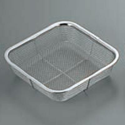 ミニザル 22cm 角型 18-8