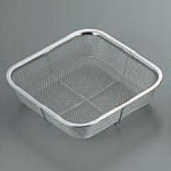 ミニザル 22cm 角型 18-8