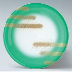 回転寿司皿 寿司皿若草ぼかし雲水