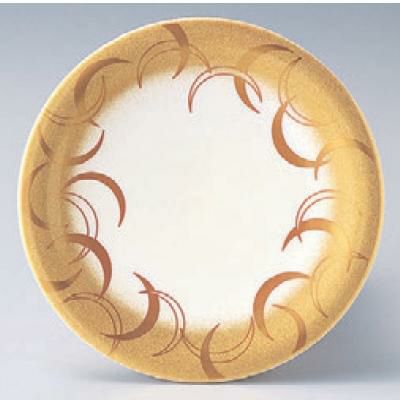 回転寿司皿 寿司皿ゴールド風車