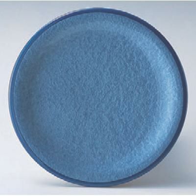 回転寿司皿 寿司皿アクアブルー渕塗/業務用食器