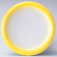 回転寿司皿 縁高皿アクアイエローぼかし