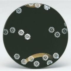 回転寿司皿 寿司皿緑彩小梅流れ  高さ21 直径:150 (業務用食器)