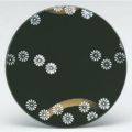 回転寿司皿 寿司皿緑彩小梅流れ  高さ21 直径:150 (業務用食器)