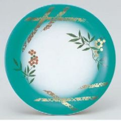 回転寿司皿 寿司皿エメラルド南天