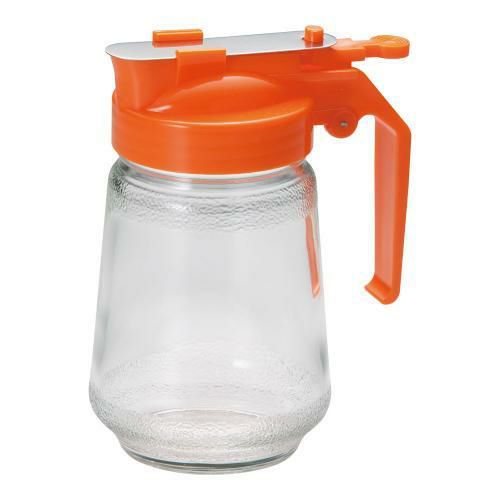 ガラス製 焼肉タレ入 250cc オレンジ