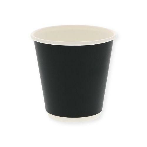 黒無地二重カップ 10オンス 300ml 25入