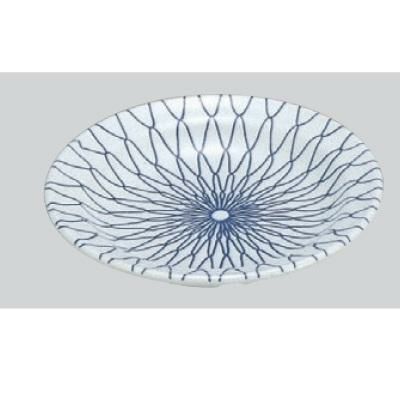 小皿  しょうゆ皿(大) 網目  高さ18 直径:103 回転寿司皿