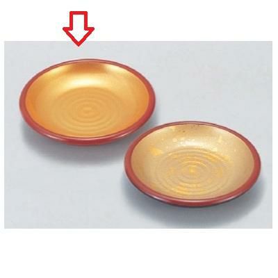 小皿 錦のぞき皿 金雅外朱