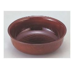 中鉢 ケヤキサラダ鉢 溜 4.5寸