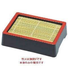 そば器 新D.X盛そばセイロ黒天朱本体