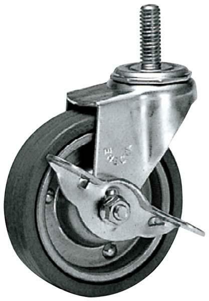 エレクターシェルフ オプションパーツ【ねじ込み式単独キャスター S75】キャスター径φ75 