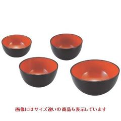 中鉢 永平寺鉢黒内朱4.3寸