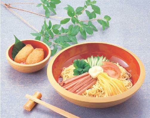 中鉢 千筋鉄鉢白木内朱天クリーム4.5寸