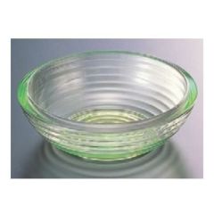 盛鉢 千筋鉄鉢 グリーン 4.5寸