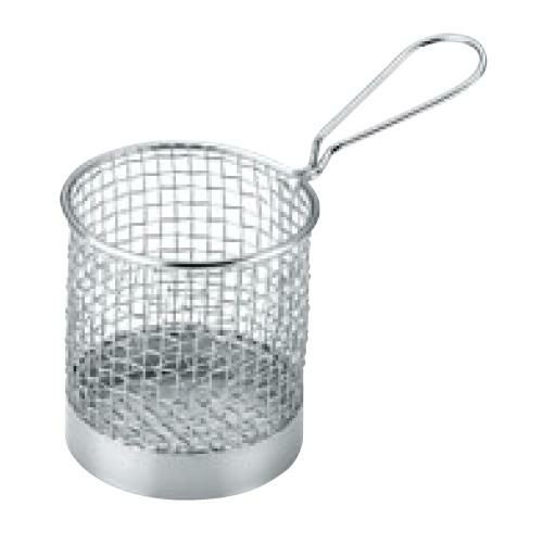 KM ミニ ステンレス 丸型フライバスケット BSKR9NM