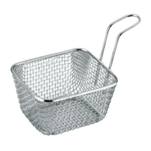 KM ミニ ステンレス 角型フライバスケット BSK196NM