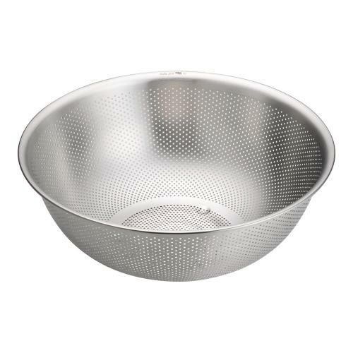 【TKG】18-8パンチング穴明ボール (水切用)36cm