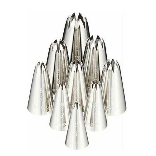 SAケース入18-8口金セット 花 8切 No.1～8・10(9ケ入)