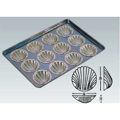 シリコン加工ほたて型天板 12面