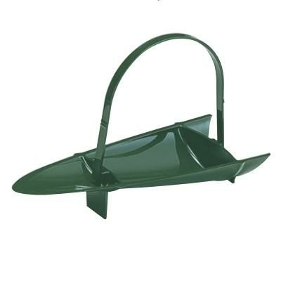 かご 竹割籠グリーン(折畳式) 幅262 奥行104 高さ155