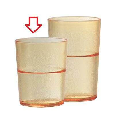 タンブラー 6オンスタンブラー アンバー PAT.P