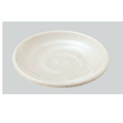 小皿  (K-JW-6)小皿 粉引  高さ13 直径:96 回転寿司皿