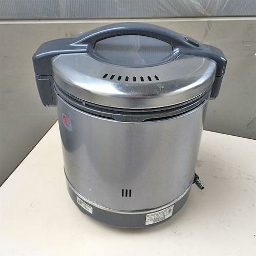 中古】ガス炊飯器 リンナイ(Rinnai) RR-100GS-C 幅309×奥行292×高さ349