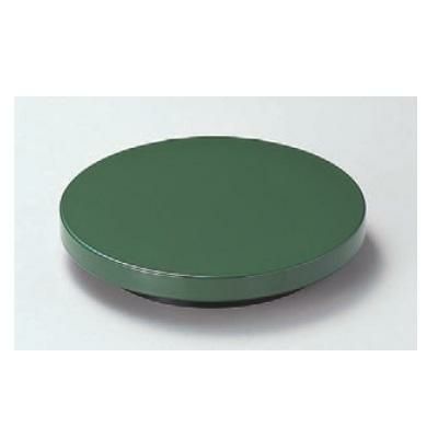 寿司ゲタ 丸型高台ゲタ グリーン 底面N.S加工