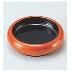 小皿 D.Xタイコ型のぞき 朱内黒