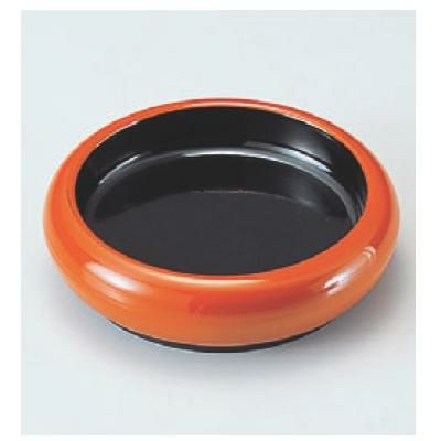 小皿 D.Xタイコ型のぞき 朱内黒