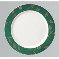 回転寿司皿 寿司皿 緑松唐草