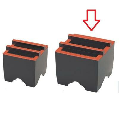 麺桶 (大)角釜揚げ黒天朱