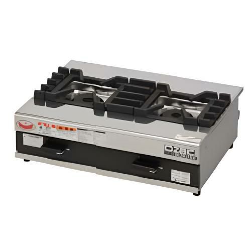 MOZK064 【マルゼン】ガステーブル オザキシリーズ スーパーインペリアル 幅610×奥行450×高さ185 バックガード高200