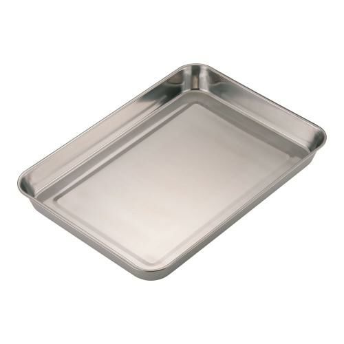 ステンレス浅型角バット 6枚取