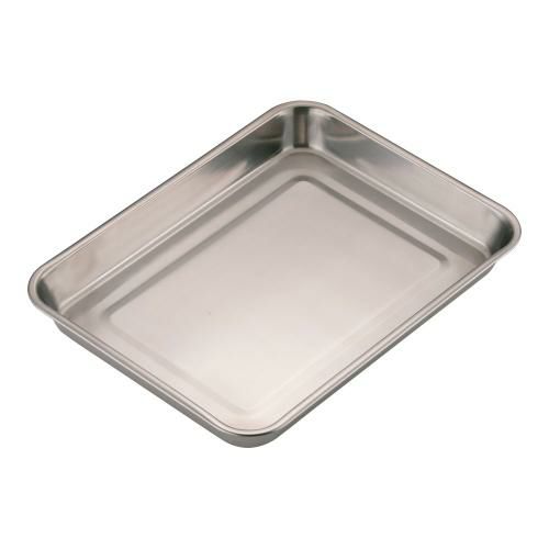 ステンレス浅型角バット 10枚取