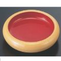 小皿 D.Xタイコ型のぞき クリーム内朱