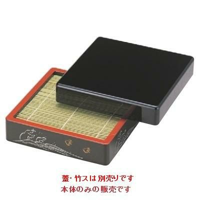 そば器 D.X角ザルそばセイロパール波千鳥本体