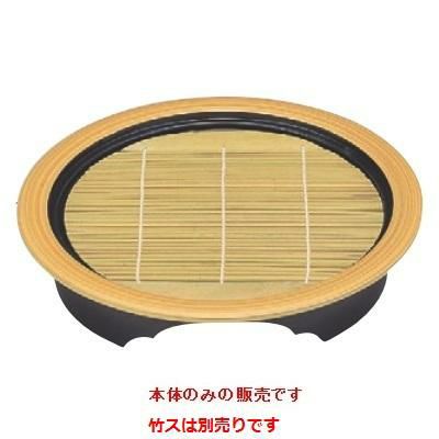 そば器 高台型丸ザルそばセイロ白木(底板付)本体