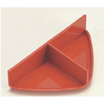 丼重 くつわ丼重用仕切朱塗