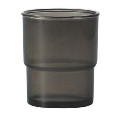 コップ 段付コップクリアブラック PAT.P