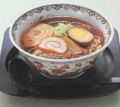 ラーメントレー 渕丸角皿黒石目