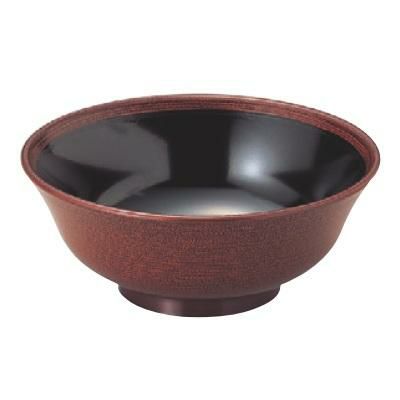 ラーメン丼 羽反ラーメン丼(中)溜刷毛目