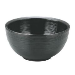 ボール 11cmボール黒刷毛目