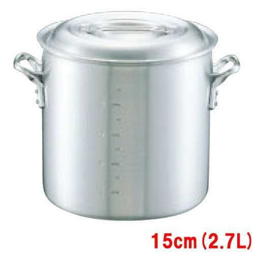 キング アルミ 寸胴鍋(目盛付)15cm